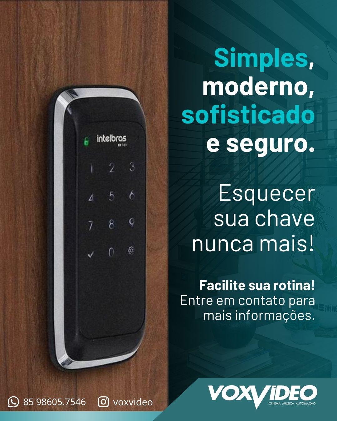 Projeto de automação Voxvideo — fechadura